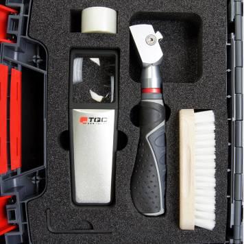 單面劃格法附著力測(cè)試儀開箱圖