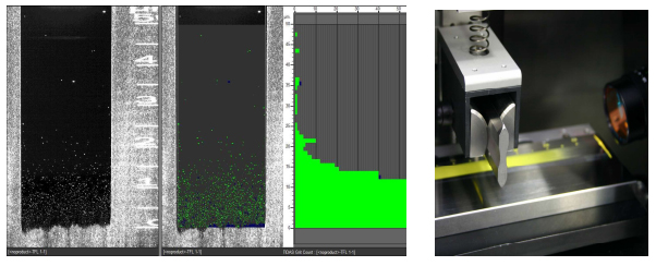 涂料細度分析儀測量過程