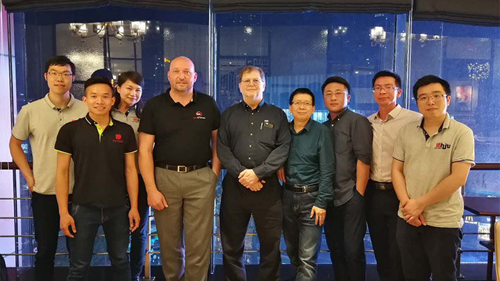 美國售后工程師來訪