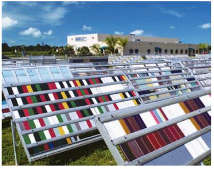 平版印刷油墨在極端環(huán)境下的耐光性測試由位于佛羅里達(dá)和亞利桑那的Q-Lab老化研究服務(wù)中心測試機(jī)構(gòu)提供