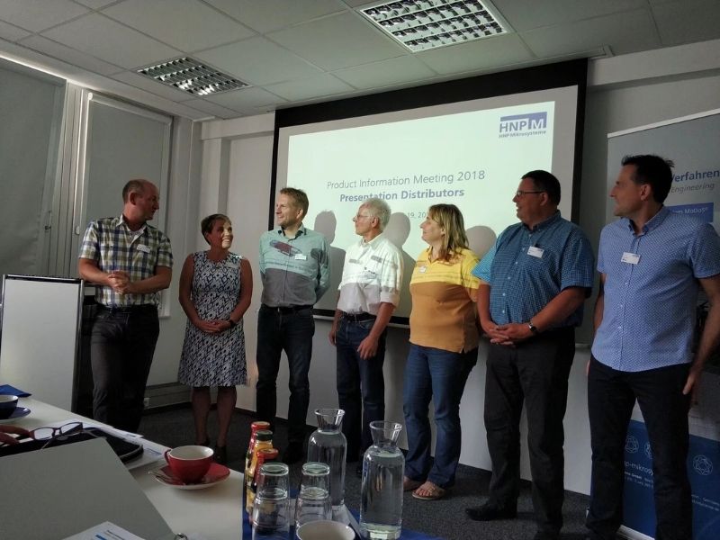 翁開爾拜訪德國HNPM公司進行技術交流