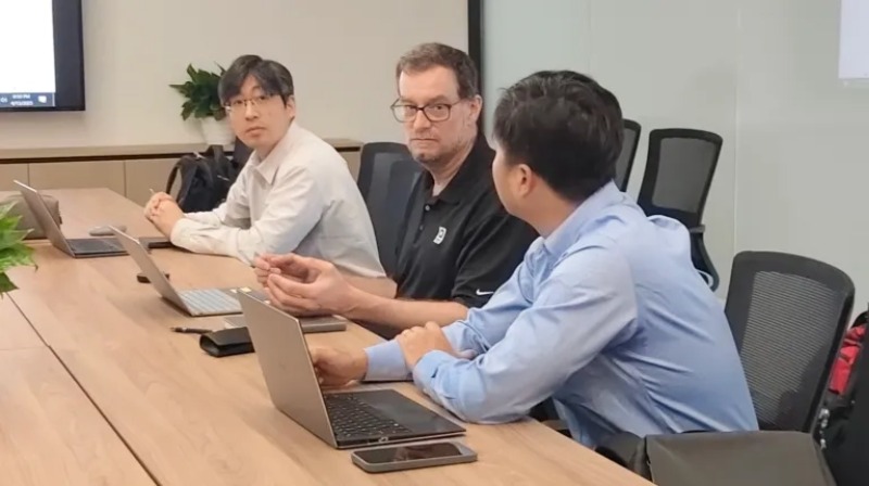 歡迎美國Q-Lab公司代表團到訪佛山翁開爾!!